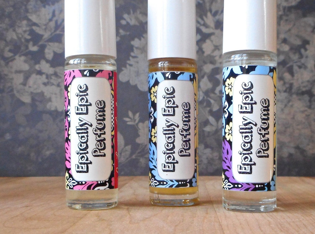 Perfume oil in a roll on bottle - 7ml - Choose a Scent from the Summer 2025 Collection