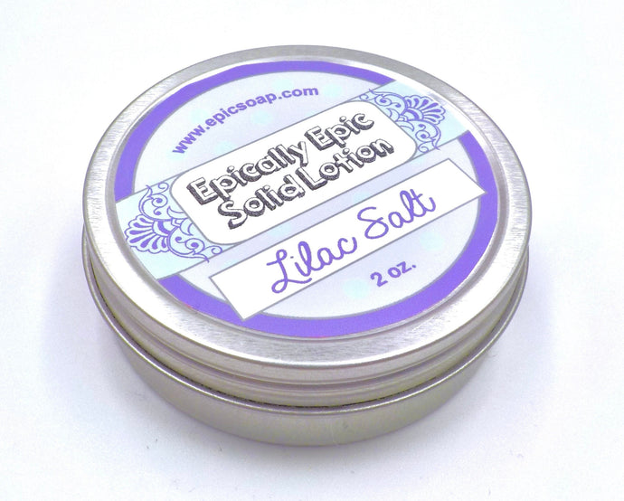 Lilac Salt Many Purpose Solid Lotion - Limited Edition Spring 2024 Scent