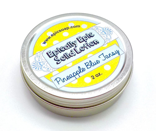 Pineapple Blue Tansy Many Purpose Solid Lotion - Limited Edition Spring 2024 Scent