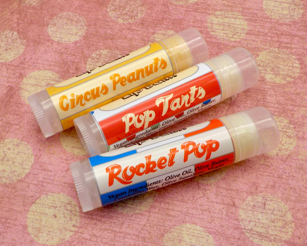 Summer 2024 Bonus Balms! Circus Peanuts, Pop Tarts, or Rocket Pop