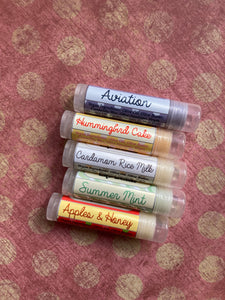 Aviation Vegan Lip Balm - Limited Edition Summer 2024 Flavor - Lemon, Maraschino, and Crème de Violette