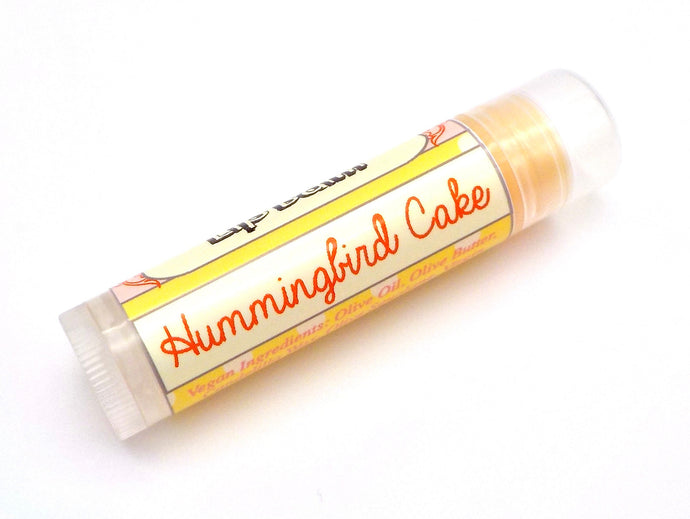 Hummingbird Cake Vegan Lip Balm - Limited Edition Summer 2024 Flavor