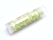 Load image into Gallery viewer, Summer Mint Vegan Lip Balm - Limited Edition Summer 2024 Flavor