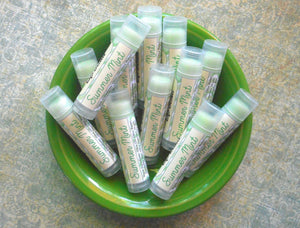 Summer Mint Vegan Lip Balm - Limited Edition Summer 2024 Flavor