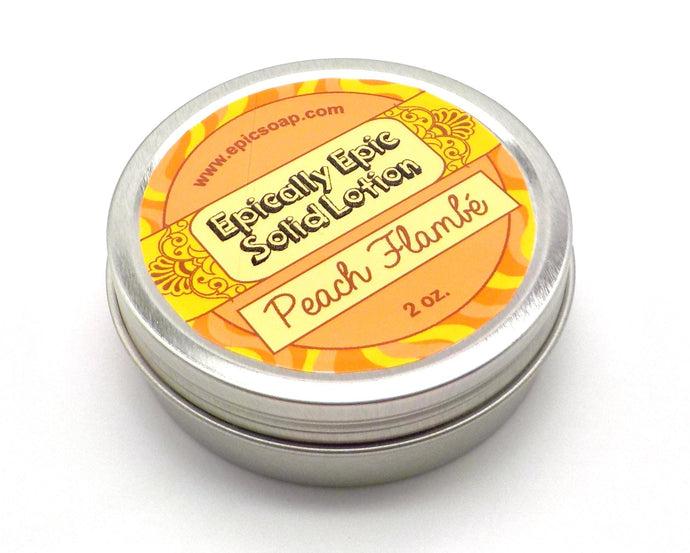Peach Flambé Many Purpose Solid Lotion - Limited Edition Summer 2025 Scent