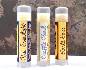 Fall 2025 Bonus Balms! Choose from Croffle Cloud, Mrs. Snowlight, or Starlit Spice