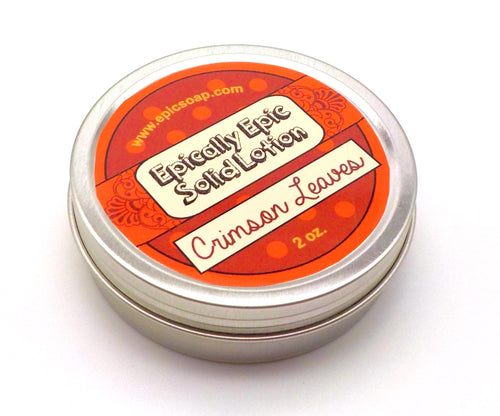 Crimson Leaves Many Purpose Solid Lotion - Limited Edition Fall 2025 Scent