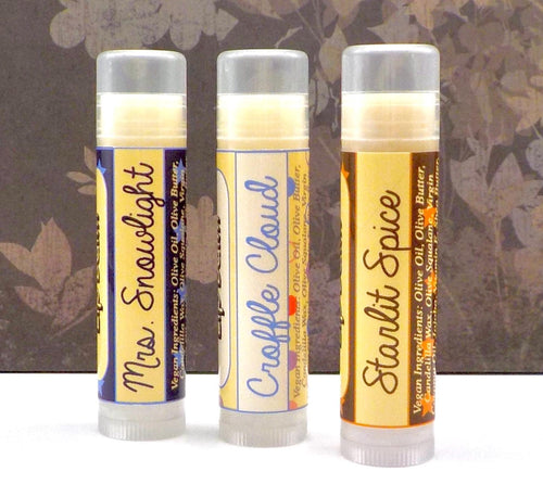 Fall 2025 Bonus Balms! Choose from Croffle Cloud, Mrs. Snowlight, or Starlit Spice