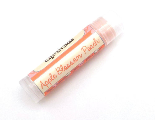 Apple Blossom Peach Vegan Lip Balm - Limited Edition Spring/Summer 2023 Flavor