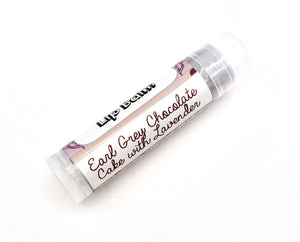 Earl Grey Chocolate Cake with Lavender Vegan Lip Balm - Limited Edition Spring/Summer 2023 Flavor