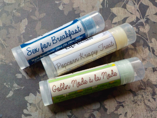 Fall Bonus Balms! S for Breakfast, Popcorn Krispy Treat, or Goblin Mode à la mode