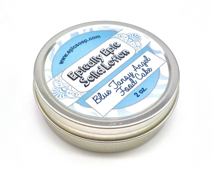 Blue Tansy Angel Food Cake Many Purpose Solid Lotion - Limited Edition Fall 2023 Scent