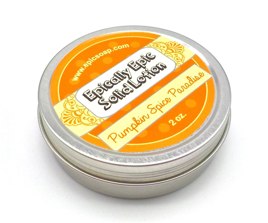 Pumpkin Spice Paradise Many Purpose Solid Lotion - Limited Edition Fall 2023 Scent